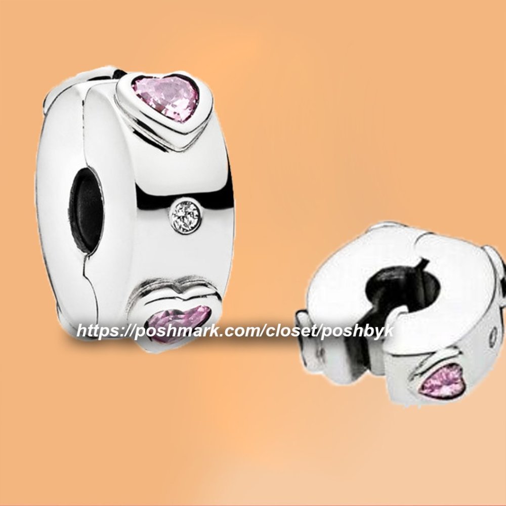 PANDORA Explosion of Love Clip Charm 796591FPC